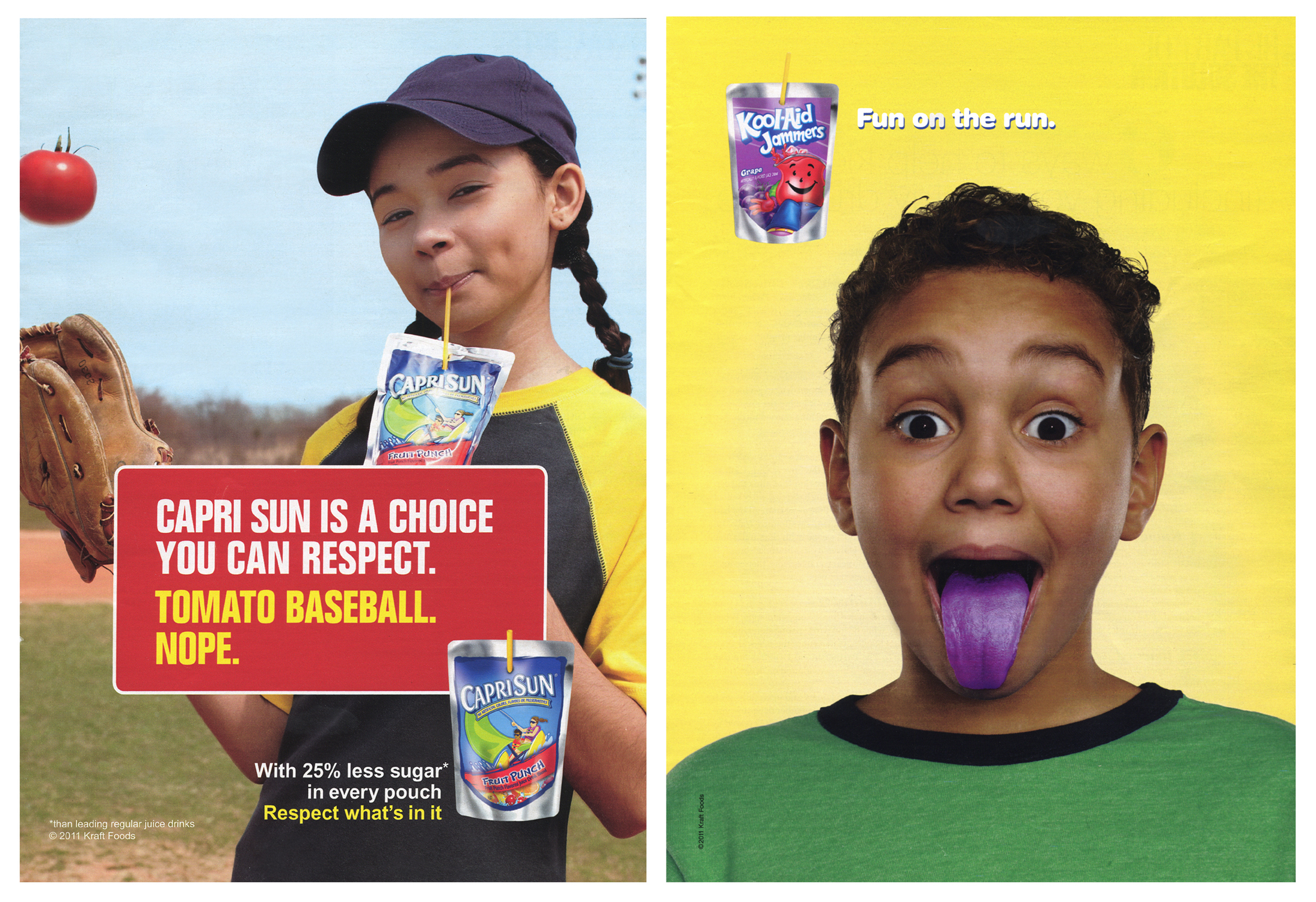 print ads examples for kids
